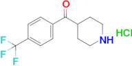 4-(4-Trifluoromethylbenzoyl)piperidine hydrochloride