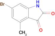 6-Bromo-4-methylindoline-2,3-dione