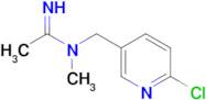 N-((6-Chloropyridin-3-yl)methyl)-N-methylacetimidamide