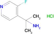 2-(3-Fluoropyridin-4-yl)propan-2-amine hydrochloride