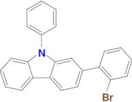 2-(2-Bromophenyl)-9-phenyl-9H-carbazole