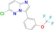 6-Chloro-3-(3-(trifluoromethoxy)phenyl)imidazo[1,2-b]pyridazine