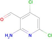 2-Amino-4,6-dichloronicotinaldehyde