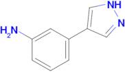 3-(1H-Pyrazol-4-yl)aniline