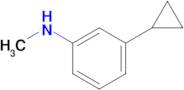 3-Cyclopropyl-N-methylaniline