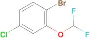 1-Bromo-4-chloro-2-(difluoromethoxy)benzene