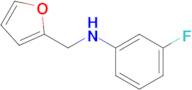 3-Fluoro-N-(furan-2-ylmethyl)aniline