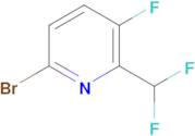 6-Bromo-2-(difluoromethyl)-3-fluoropyridine