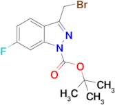 Tert-butyl 3-(bromomethyl)-6-fluoro-1H-indazole-1-carboxylate