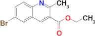 Ethyl 6-bromo-2-methylquinoline-3-carboxylate