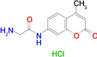 2-Amino-N-(4-methyl-2-oxo-2H-chromen-7-yl)acetamide hydrochloride