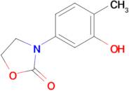3-(3-Hydroxy-4-methylphenyl)oxazolidin-2-one
