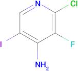 2-Chloro-3-fluoro-5-iodopyridin-4-amine