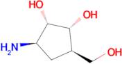 (1R,2S,3R,5R)-3-Amino-5-(hydroxymethyl)cyclopentane-1,2-diol