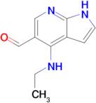 4-(Ethylamino)-1H-pyrrolo[2,3-b]pyridine-5-carbaldehyde