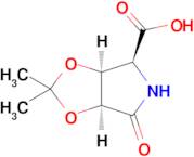 (3aS,4S,6aS)-2,2-Dimethyl-6-oxotetrahydro-4H-[1,3]dioxolo[4,5-c]pyrrole-4-carboxylic acid