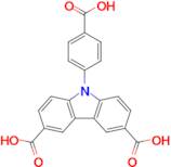 9-(4-Carboxyphenyl)-9H-carbazole-3,6-dicarboxylic acid