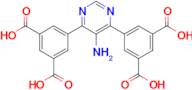 5,5'-(5-Aminopyrimidine-4,6-diyl)diisophthalic acid