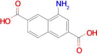 4-Aminonaphthalene-2,6-dicarboxylic acid