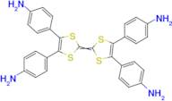 4,4',4'',4'''-([2,2'-Bi(1,3-dithiolylidene)]-4,4',5,5'-tetrayl)tetraaniline