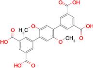 2',5'-Dimethoxy-[1,1':4',1"-terphenyl]-3,3",5,5"-tetracarboxylic acid