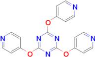 2,4,6-Tris-(pyridin-4-yloxy)-[1,3,5]triazine