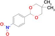 5,5-dimethyl-2-(4-nitrophenyl)-1,3-dioxane