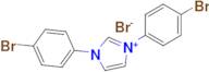 1,3-Bis(4-bromophenyl)-1H-imidazol-3-ium bromide