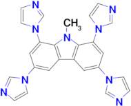 1,3,6,8-Tetra(1H-imidazol-1-yl)-9-methyl-9H-carbazole