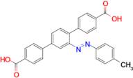 (E)-2'-(p-Tolyldiazenyl)-[1,1':4',1''-terphenyl]-4,4''-dicarboxylic acid