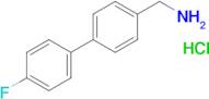 (4'-Fluoro-[1,1'-biphenyl]-4-yl)methanaminehydrochloride