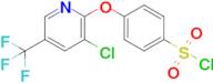 4-((3-Chloro-5-(trifluoromethyl)pyridin-2-yl)oxy)benzenesulfonylchloride