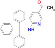 1-(6-(Tritylamino)pyridin-3-yl)ethan-1-one