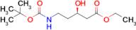 Ethyl(R)-5-((tert-Butoxycarbonyl)amino)-3-hydroxypentanoate