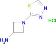 1-(1,3,4-Thiadiazol-2-yl)azetidin-3-aminehydrochloride