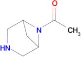 1-(3,6-Diazabicyclo[3.1.1]heptan-6-yl)ethan-1-one