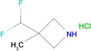 3-(Difluoromethyl)-3-methylazetidinehydrochloride