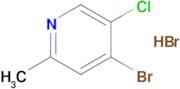 4-Bromo-5-chloro-2-methylpyridinehydrobromide