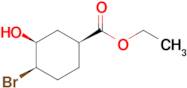 Ethyl(1S,3S,4R)-4-bromo-3-hydroxycyclohexane-1-carboxylate