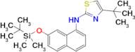 4-(tert-Butyl)-N-(7-((tert-Butyldimethylsilyl)oxy)naphthalen-1-yl)thiazol-2-amine