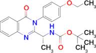 Tert-Butyl (R)-(1-(3-(4-Ethoxyphenyl)-4-oxo-3,4-dihydroquinazolin-2-yl)ethyl)carbamate