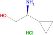 (S)-2-Amino-2-cyclopropylethan-1-ol hydrochloride