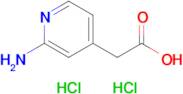 2-(2-Aminopyridin-4-yl)acetic acid dihydrochloride