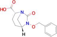 (1R,2R,5R)-6-(Benzyloxy)-7-oxo-1,6-diazabicyclo[3.2.1]octane-2-carboxylic acid