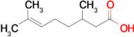 3,7-Dimethyloct-6-enoic acid