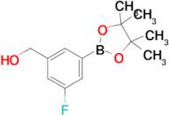 (3-Fluoro-5-(4,4,5,5-tetramethyl-1,3,2-dioxaborolan-2-yl)phenyl)methanol