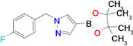 1-(4-Fluorobenzyl)-4-(4,4,5,5-tetramethyl-1,3,2-dioxaborolan-2-yl)-1H-pyrazole