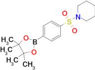 1-((4-(4,4,5,5-Tetramethyl-1,3,2-dioxaborolan-2-yl)phenyl)sulfonyl)piperidine