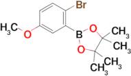 2-(2-Bromo-5-methoxyphenyl)-4,4,5,5-tetramethyl-1,3,2-dioxaborolane