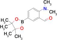 2-(Dimethylamino)-5-(4,4,5,5-tetramethyl-1,3,2-dioxaborolan-2-yl)benzaldehyde